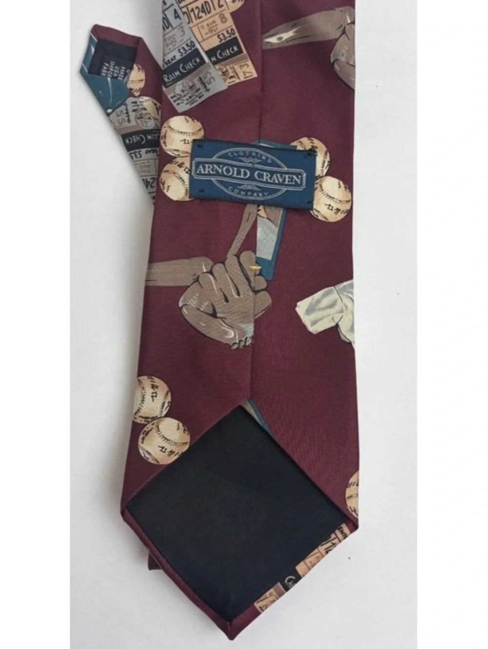 Arnold craven baseball tie